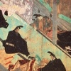 8月30日から9月6日までの期間限定で展示される国宝「紫式部日記絵巻　五島本第三段　絵」（制作：鎌倉時代　所蔵：五島美術館）