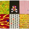 京都の老舗織物屋の手ぬぐい柄を使った（画像はメモパッド（263円））