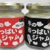 「プレーン」（左）と「摩周メロン味」（右）の2種