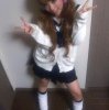 「紺ソ」のチラ見せがカワイイんだよ