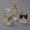 「ユニコア」しょうゆ差し（2730円）、ビールグラス（2415円）、グラス（1890円）
