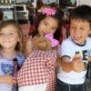 子どもたちにとって「Buddy Bear」は妹や弟なのかな