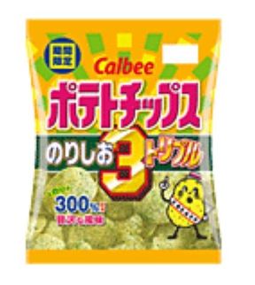 カルビー「ポテトチップス のりしおトリプル」