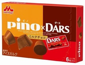 森永「ピノ DARSミルクチョコ」3月下旬までの冬季限定
