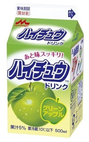 「ハイチュウドリンク グリーンアップル」3月末までの限定販売