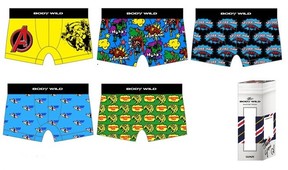 「父の日」ボクサーパンツ...グンゼ「BODY WILD」が「MARVEL」や「WWF」とコラボ