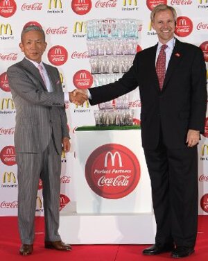 マクドナルドとコカ・コーラ　元気の源は「パートナーシップ」