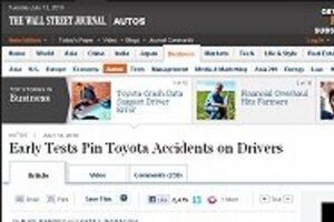 トヨタが米国で再評価？ 「事故の多くが運転ミス」