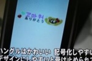 NHK「ハングル絵文字がブーム」 「知らない」とネット上で疑問相次ぐ