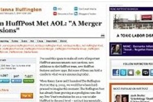 ハフィントン・ポスト買収したAOL　「過去の失敗再び」と予測する声も