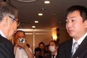 動画投稿元海上保安官が講演　石原知事「愛国的行動に敬意と感謝」