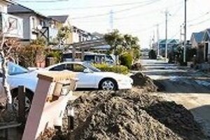 【置き去りにされた被災地を歩く】第5回・埼玉県久喜市　内陸部の液状化、住民も驚いた　元は田んぼ、「再発対策」が急務