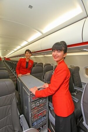 ジェットスターが国内線初号機お披露目