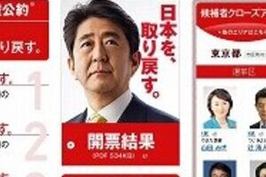 「見やすさ」工夫が奏功？　公式サイトでも自民が「大勝利」