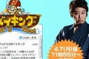 TBS「いっぷく！」1.6％、フジ「バイキング」2.7％　視聴率低迷で早くも打ち切りが噂に