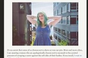 米国発「ワキ毛カラーリング」　日本でもブームになる...か？