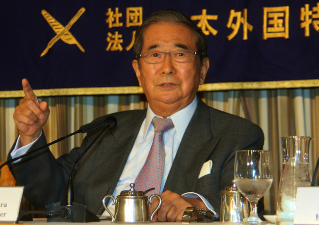 朴正煕氏は石原慎太郎氏にも「竹島爆破」構想を明かしていた（2012年11月撮影）