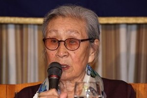 元「慰安婦」女性が特派員協会で会見　日本軍の関与について「私が証拠だ」