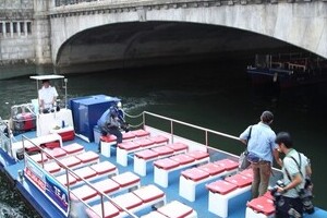 秋葉原から羽田に「船便」お目見え　85年前の万世橋「船着き場」活用