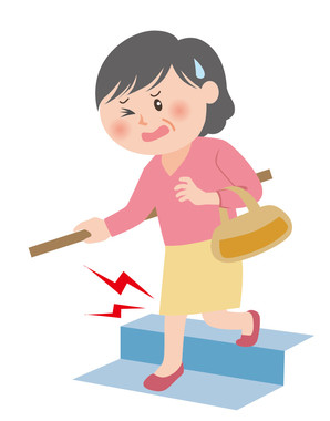 ズキズキと痛む膝のつらさといったら……。