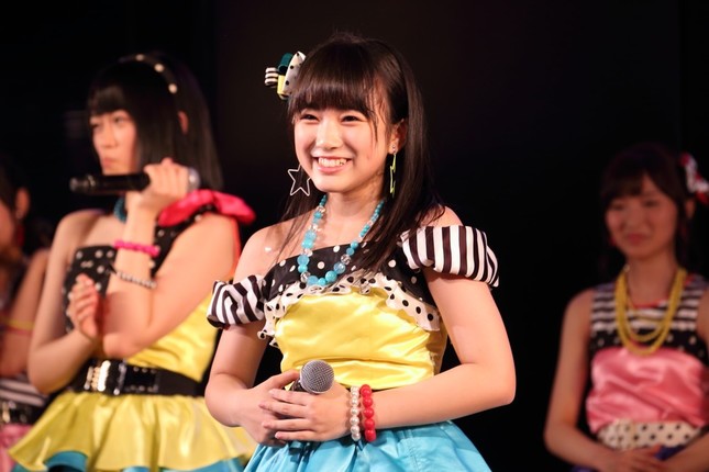HKT48とAKB48を兼任する矢吹奈子さん。指原莉乃さんの「秘蔵っ子」だ