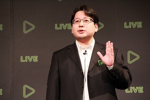 ベッキー巡る「デマ報道」を否定したLINE取締役の舛田淳氏（写真は2015年12月撮影）