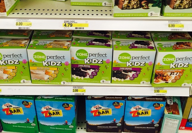 子ども用バーの販売コーナー