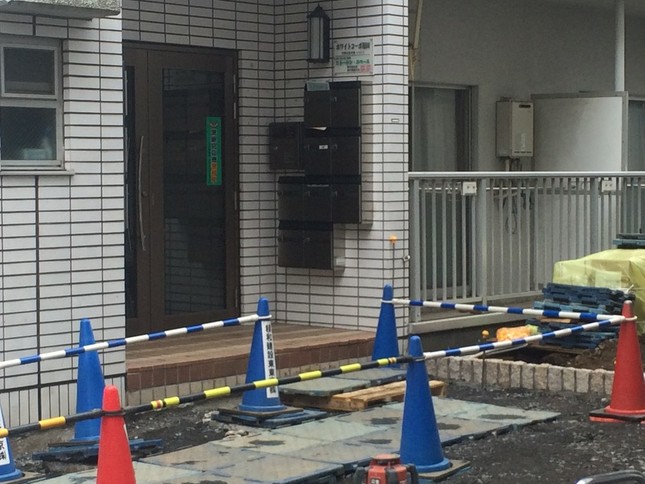 寺内樺風容疑者が女子生徒を監禁していたとされる東京都中野区のアパート