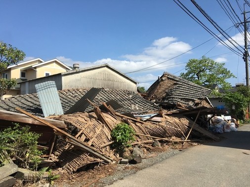 御船町役場は感謝の言葉述べる（画像と本文は関係ありません。熊本市東区の森恭三さん提供）