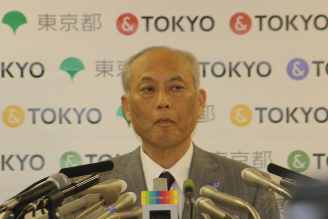 また会見でボロが出たのか（2016年5月20日撮影）