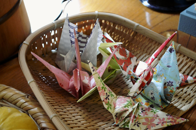 「折り鶴」あなたは折れますか？（写真はイメージ）