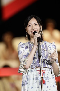 SKE48の松井珠理奈さんは自己最高の3位にランクインした　（c）AKS