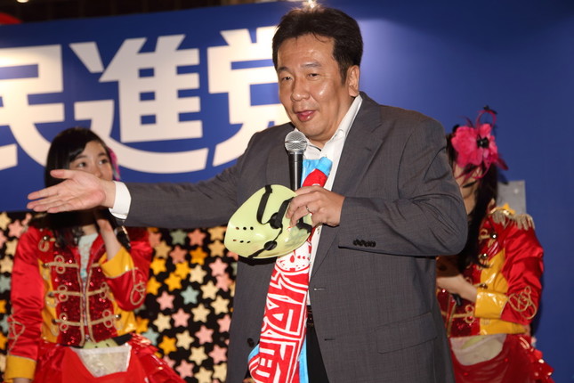 民進党の枝野幹事長（2016年4月撮影）