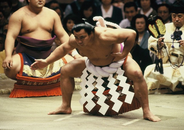 「ウルフ」と愛された千代の富士関（写真：山田真市/アフロ　1987年5月14日撮影）