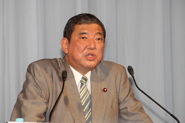 石破茂氏の去就が注目されている