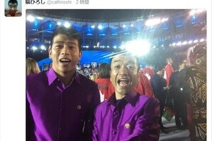 「間違いなく『ニャー！』の口の動きだ」　リオ五輪開会式で「猫ひろし」に熱視線