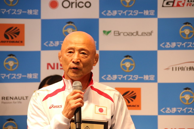 全日本女子レスリングヘッドコーチの栄和人さん（16年9月7日撮影）