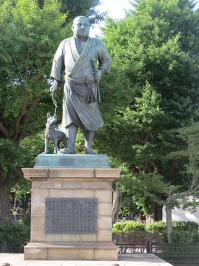 西郷隆盛公ならだれを選ぶ？（上野恩賜公園で）