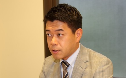 長谷川豊さん（2016年9月撮影）