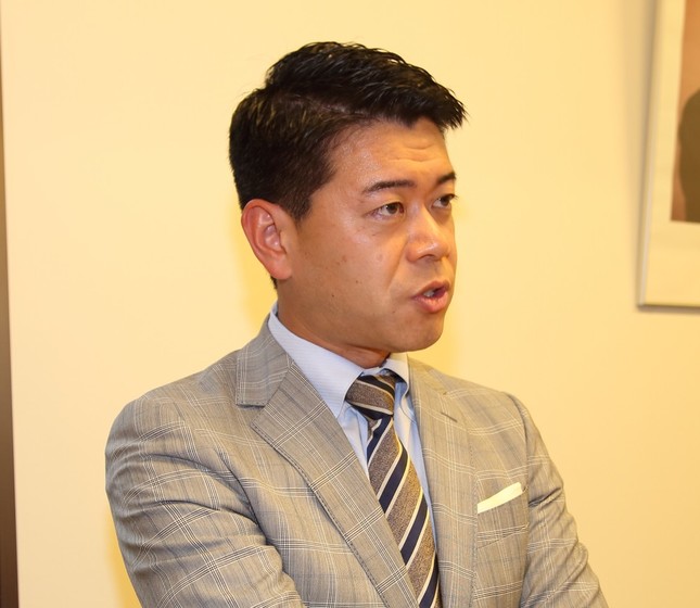 長谷川豊さん（2016年9月撮影）