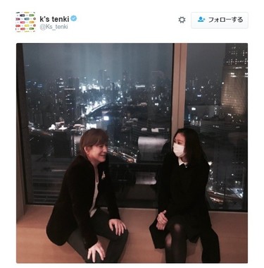 本当にお久しぶり（KEIKOさんのツイッターより）
