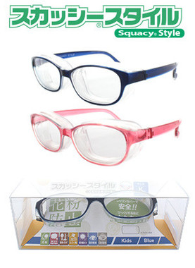 名古屋眼鏡のメガネ「スカッシースタイル」（画像は、JAPOCの認証を受けたと伝える同社プレスリリースから）