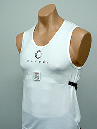 「ココミ」を使った居眠り運転検知肌着（東洋紡とユニオンツールの発表資料より）