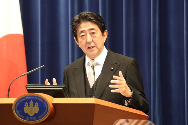 安倍晋三首相（2016年8月3日撮影）