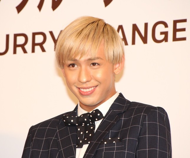 ストレートヘアで登場したりゅうちぇるさん（2017年1月19日撮影）