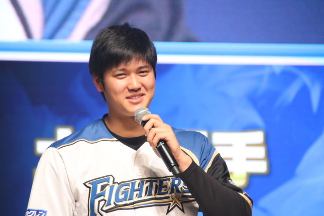 ケガのうえに大リーグ行きに条件変更が重なった大谷翔平の前途は（2017年1月撮影）
