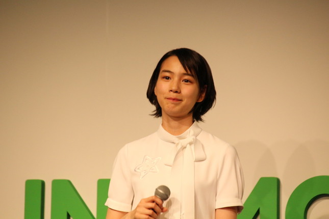 イベントに登場したのんさん