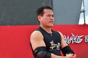 ミスターSASUKE、早々リタイア　5年ぶり登場も「見せ場なしかよ」