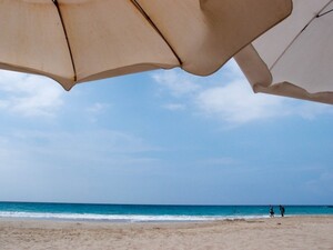 日傘と日焼け止め、どっちが頼りになる？ 炎天下の浜辺で紫外線防御を比べたら