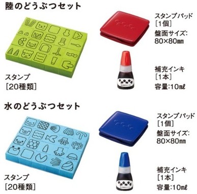 それぞれのセットの内容
